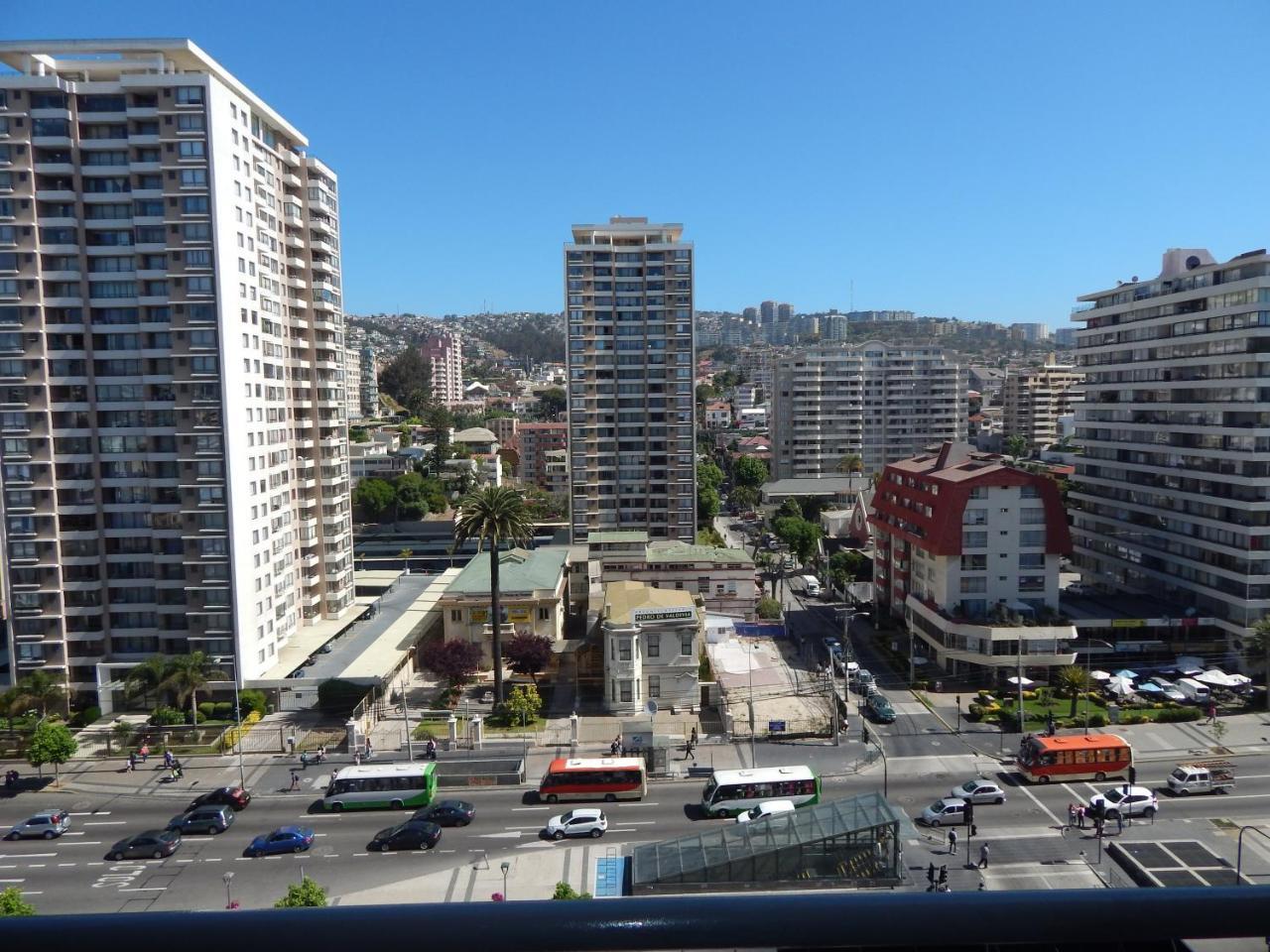 1201 Departamento Vs Centro Vina Lägenhet Vina del Mar Exteriör bild